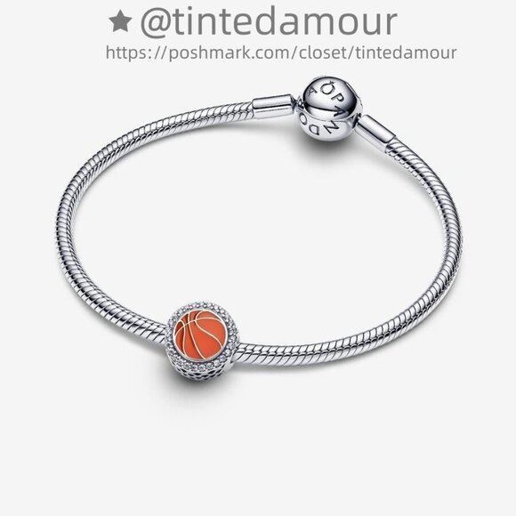 Pandora Engravable Basketball Charm|Pendant - Picture 3 of 3